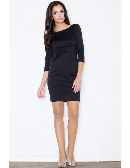 Dress short 3/4 sleeve, Figl 82