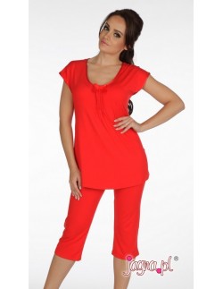 Jasmine pajamas women's camisole trousers 3/4, De Lafense... 2