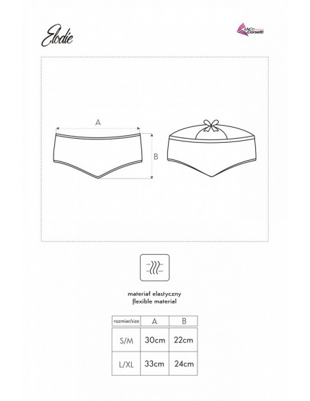 Elodie briefs women's black, Livia Corsetti lc 6046