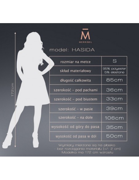 Hasida sukienka czarna, Livia Corsetti lc 4321 