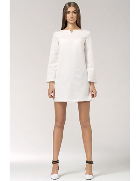 Dress women's short with long sleeve, Nife s35