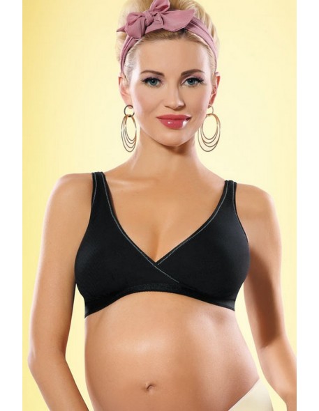 Bra for feeding without underwire Mitex Blackberry Cream