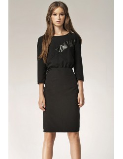 Dress women's midi with 3/4 sleeve, Nife s38 2