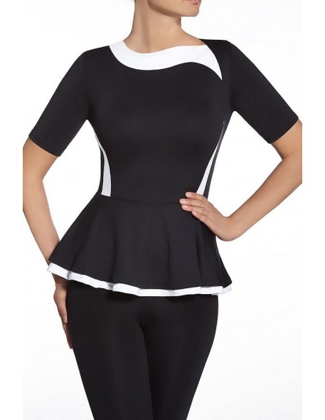 Blouse women's with short sleeve Bas Bleu Rita