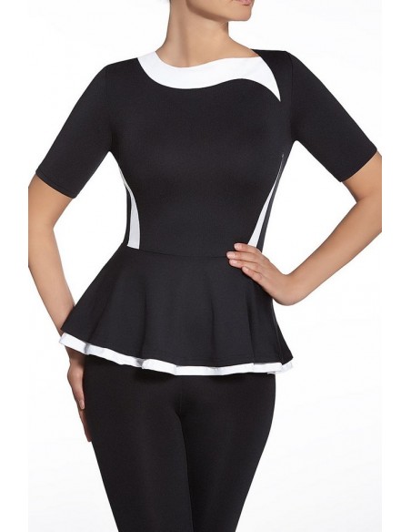 Blouse women's with short sleeve Bas Bleu Rita