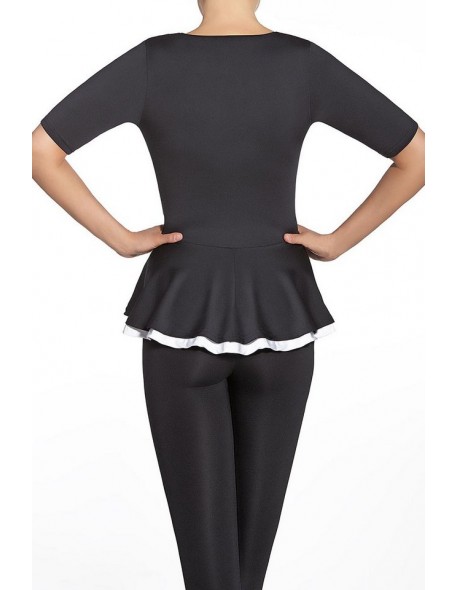 Bluzka damska z krótkim rękawem Bas Bleu Rita 