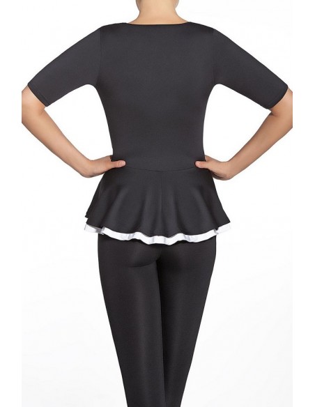 Blouse women's with short sleeve Bas Bleu Rita