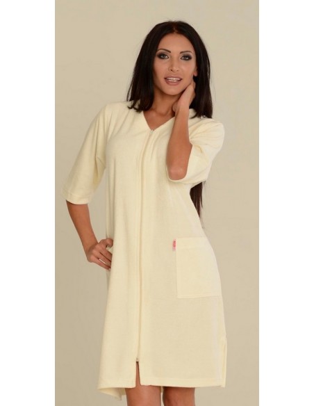 Becca szlafrok damski 1/2 rękaw, De Lafense 910