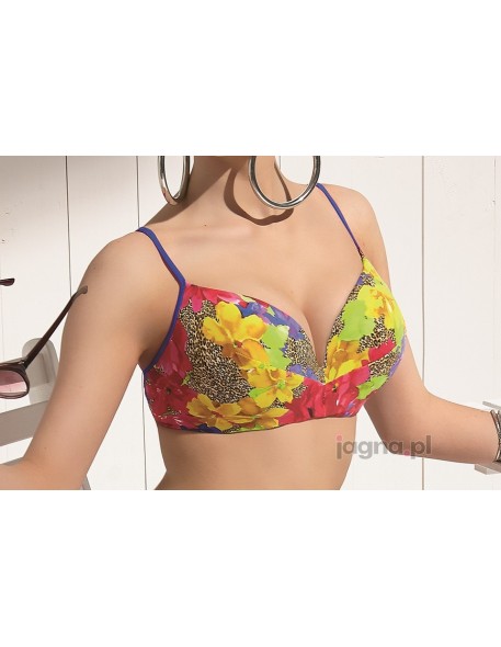 Bra bathing padded Krisline Filis deco plunge
