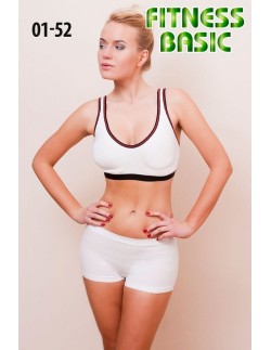 Sportowy biustonosz bez fiszbin Hanna Style 01-52  2