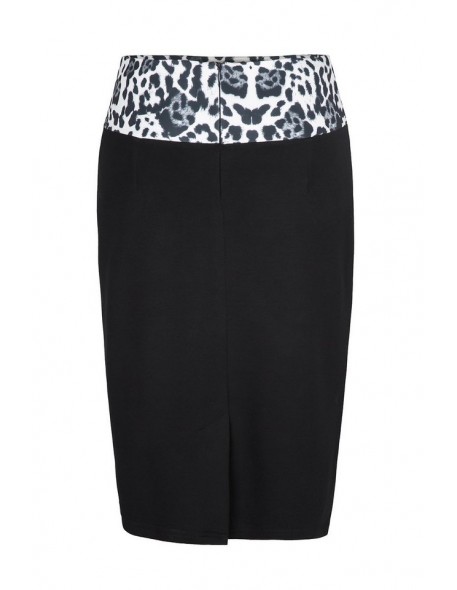 Skirt women's black Enny 190087