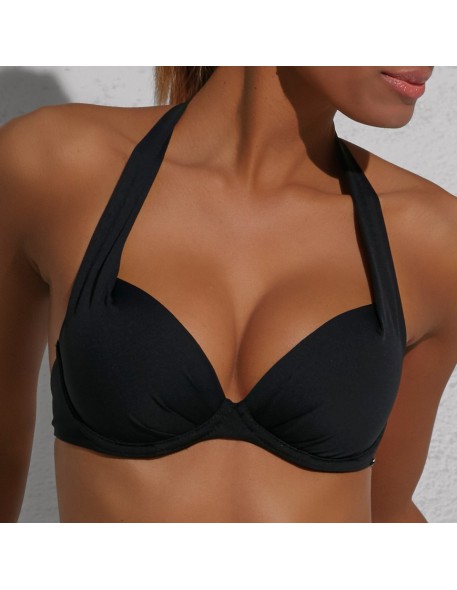 Bra bathing push up Krisline Beach brassiere black