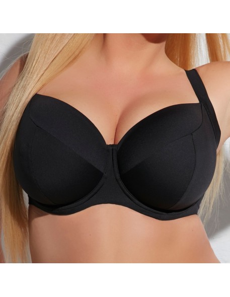 Bra bathing padded Krisline Beach black