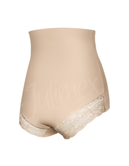 Lace majtki figi damskie wysoka talia wyszczuplające, Julimex 341