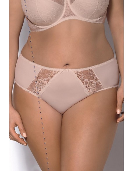 Figi damskie z wysokim stanem Gorsenia Blanca...