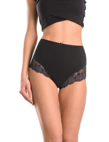 Panties briefs women's with wysokim stanem wielopak Key LPF 111 2-pack