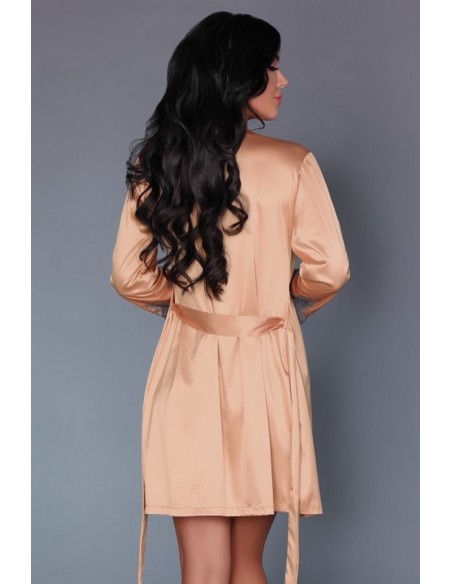 Purdie szlafrok damski beżowy, Livia Corsetti lc 90369-1 