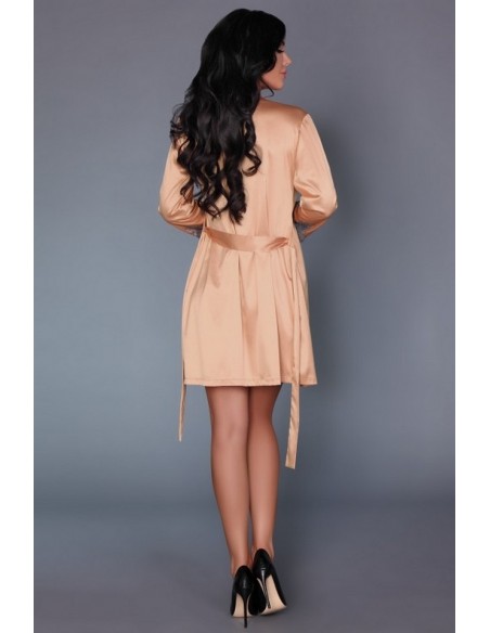 Purdie szlafrok damski beżowy, Livia Corsetti lc 90369-1 