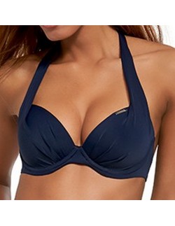 Bra bathing push up Krisline Beach brassiere navy blue 2