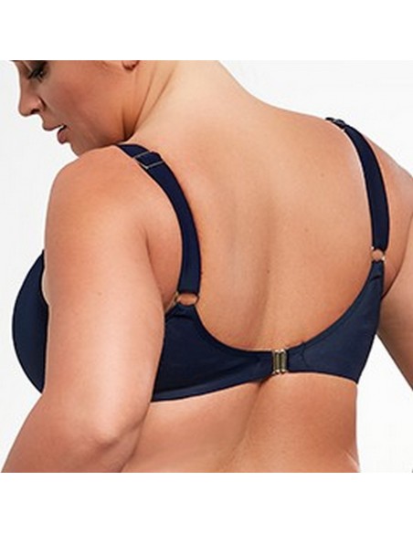 Bra bathing soft Krisline Beach navy blue