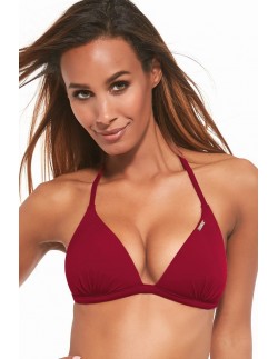 Bra bathing push up Krisline Beach bustier claret