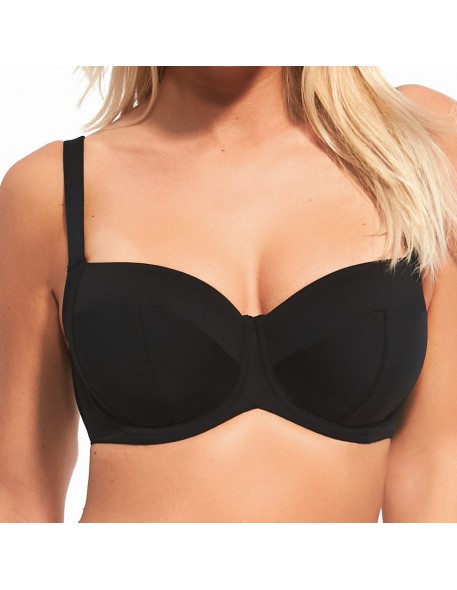 Bra bathing Krisline Beach soft side support black