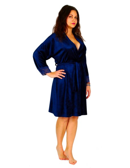 Milagros bathrobe ladies' short, De Lafense 457