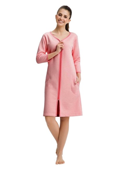 Bathrobe ladies' na zipper m-2xl, Luna 214