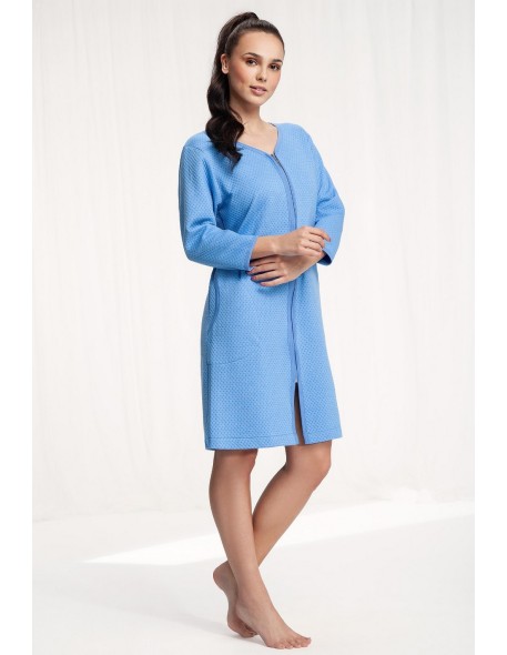 Bathrobe ladies' na zipper m-2xl, Luna 214