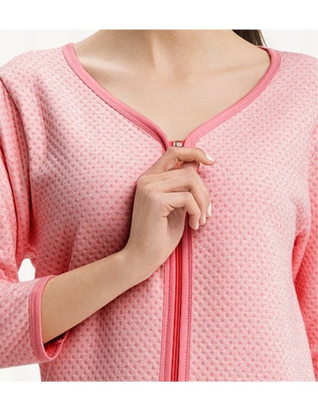 Bathrobe ladies' na zipper m-2xl, Luna 214