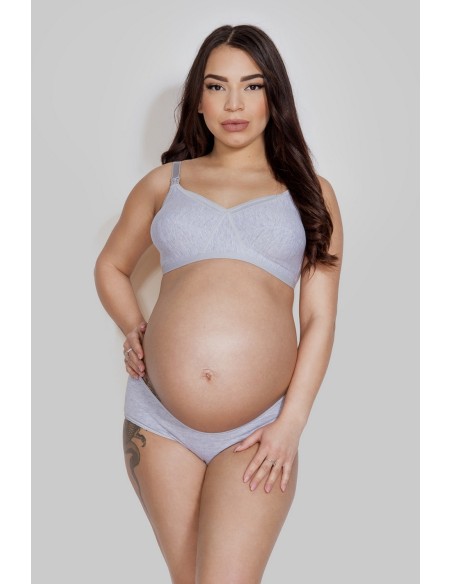 Biustonosz do karmienia bez fiszbin Mitex Mama Basic Milky      