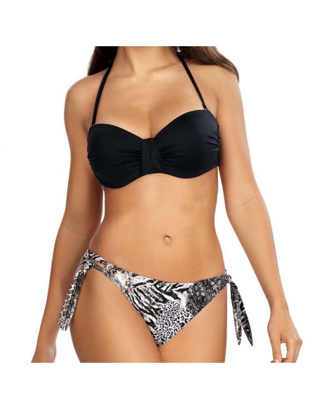 Swimsuit two-piece bra padded Lorin L2362