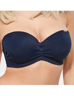 Bra bathing strapless Krisline Beach mhm navy blue 2