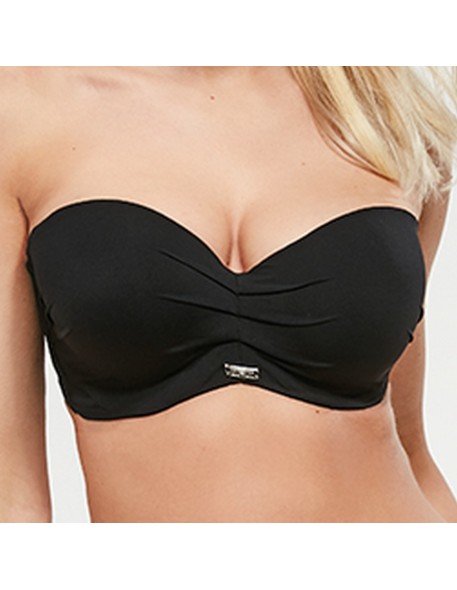 Bra bathing strapless Krisline Beach mhm black