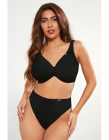 Panties swim brazilians with wysokim stanem Krisline Beach black