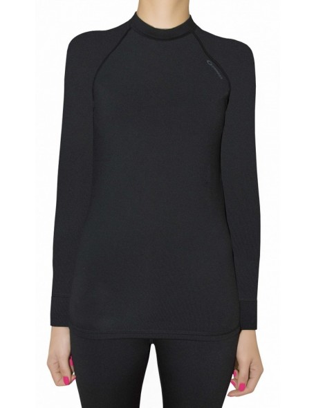 T-shirt thermoactive women's long sleeves black...