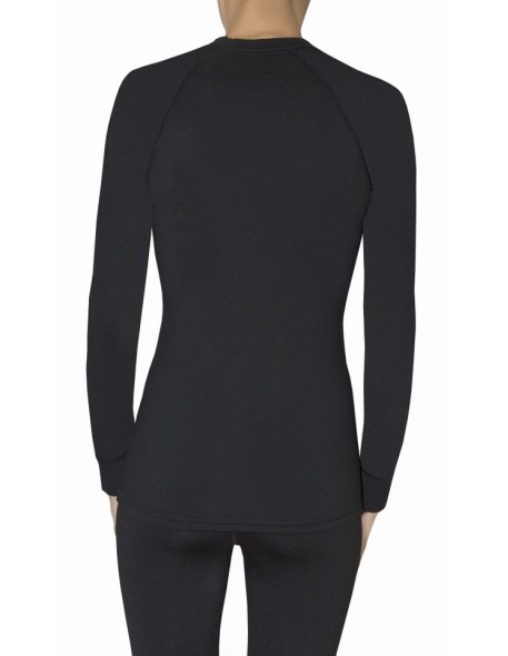 T-shirt thermoactive women's long sleeves black...