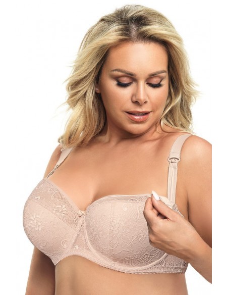 Gorsenia MK14 Mey half padded bra for feeding 