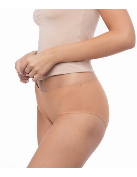 Simple panty majtki figi damskie bezszwowe wykończenie, Julimex lingerie