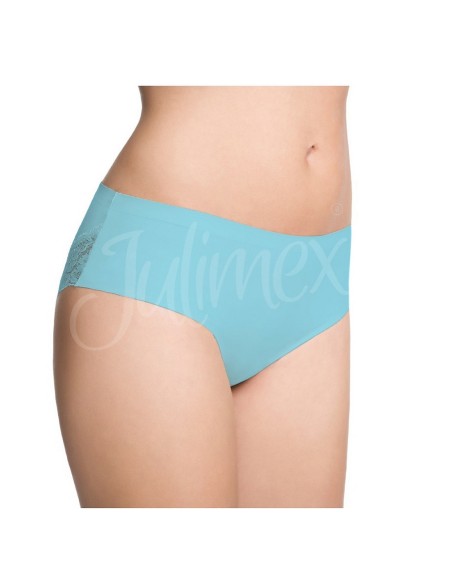 Cheekie panty majtki figi damskie bezszwowe wykończenie, Julimex lingerie