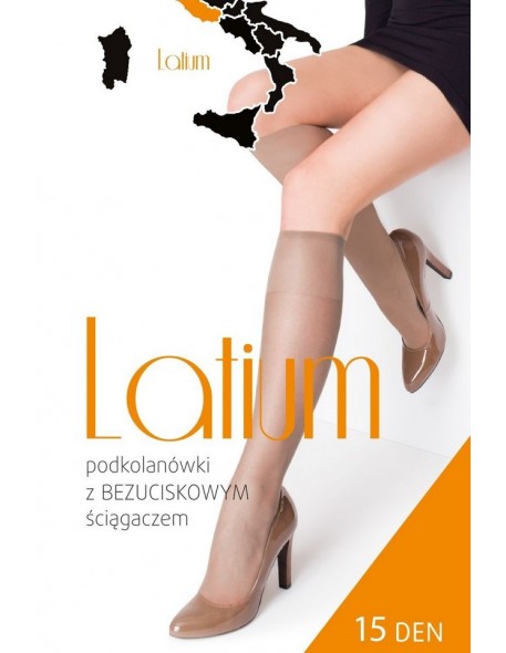 Knee pressure-free Mediolano Latium lycra 15 den
