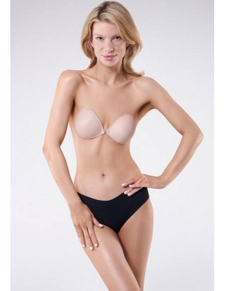 Bra bez straps self-supporting material Julimex BS-02