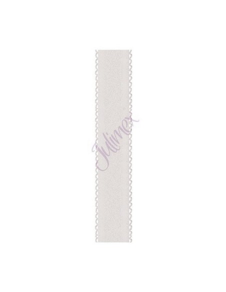 Straps to a bra Material white 16mm, Julimex rb-403