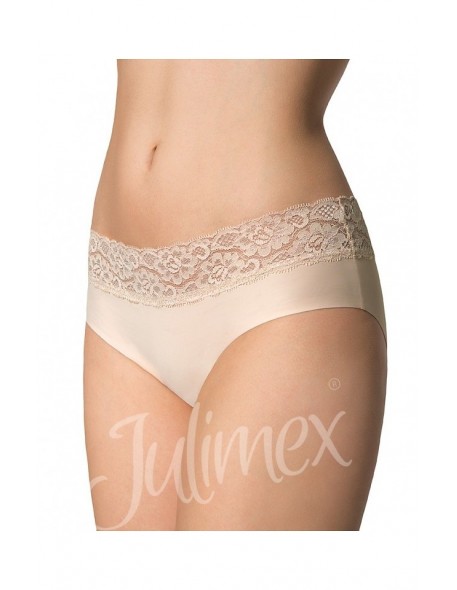 Hipster panty majtki figi damskie bezszwowe wykończenie, Julimex lingerie