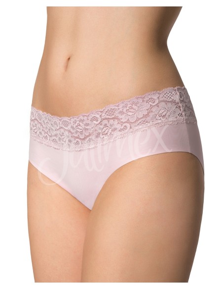 Hipster panty majtki figi damskie bezszwowe wykończenie, Julimex lingerie