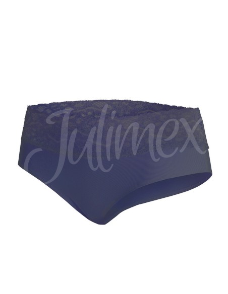 Hipster panty majtki figi damskie bezszwowe wykończenie, Julimex lingerie