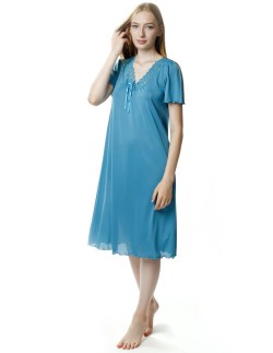 Koszula nocna damska z wiskozy Mewa Doris 6076 2