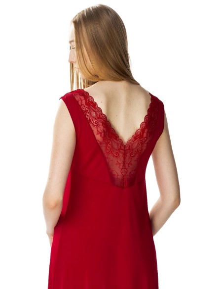 Shirt night with koronką Mewa Paula 6374