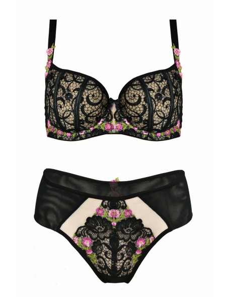 Biustonosz balkonetka Mediolano Rose 19093 