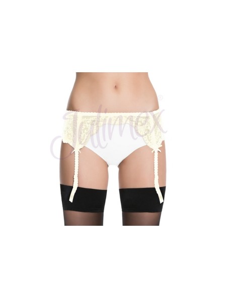 Julimex pas Freesia, elegancki pas do pończoch...